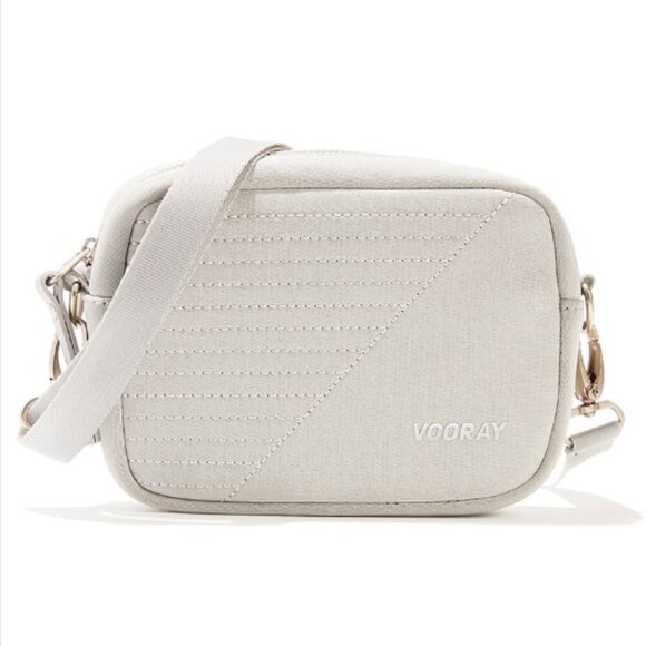 Vooray Sidekick Crossbody Bag, Gray Moto, NEW - Picture 1 of 6